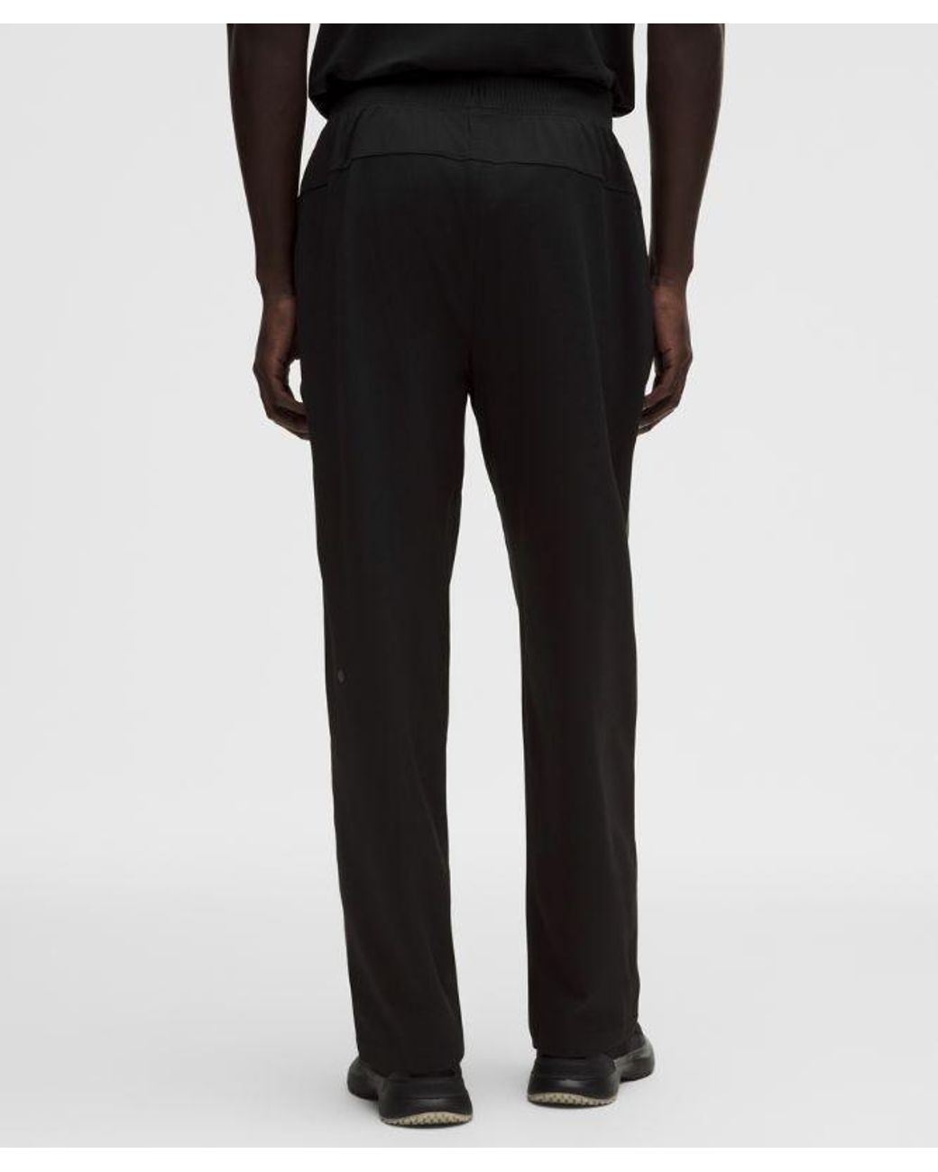 lululemon athletica Black Pique Relaxed-Fit Track Pant for men