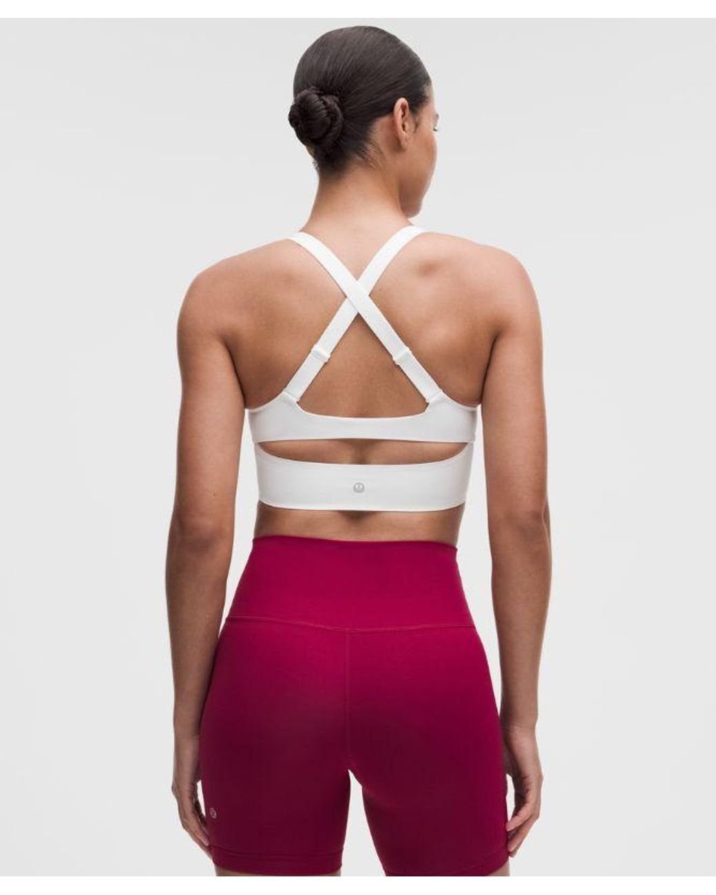lululemon athletica Purple – Like A Cloud Train Sports Bra Medium Support, B/C Cup – – Size 14