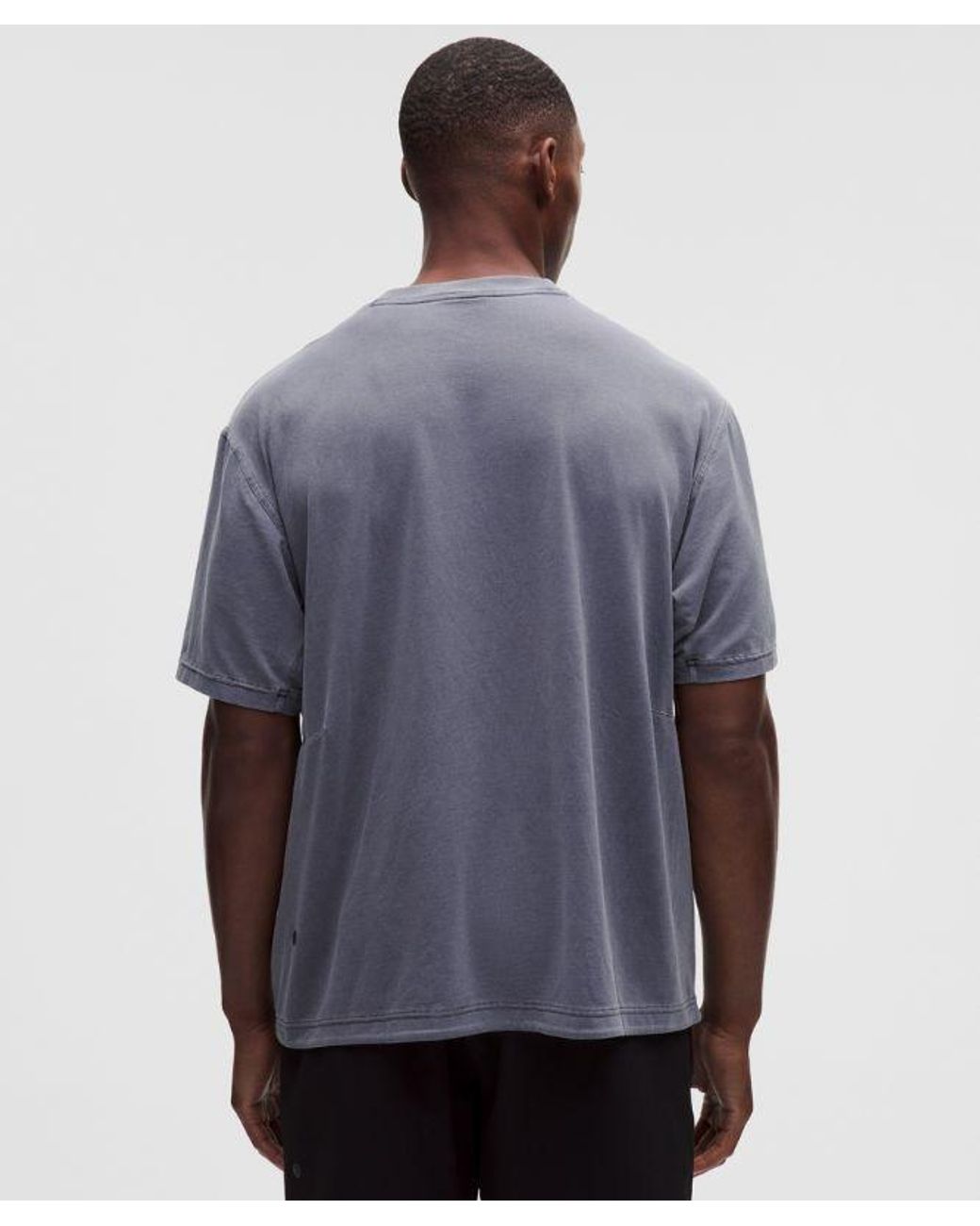 lululemon athletica Blue – Easyset Training Short-Sleeve Shirt – – Size Large for men