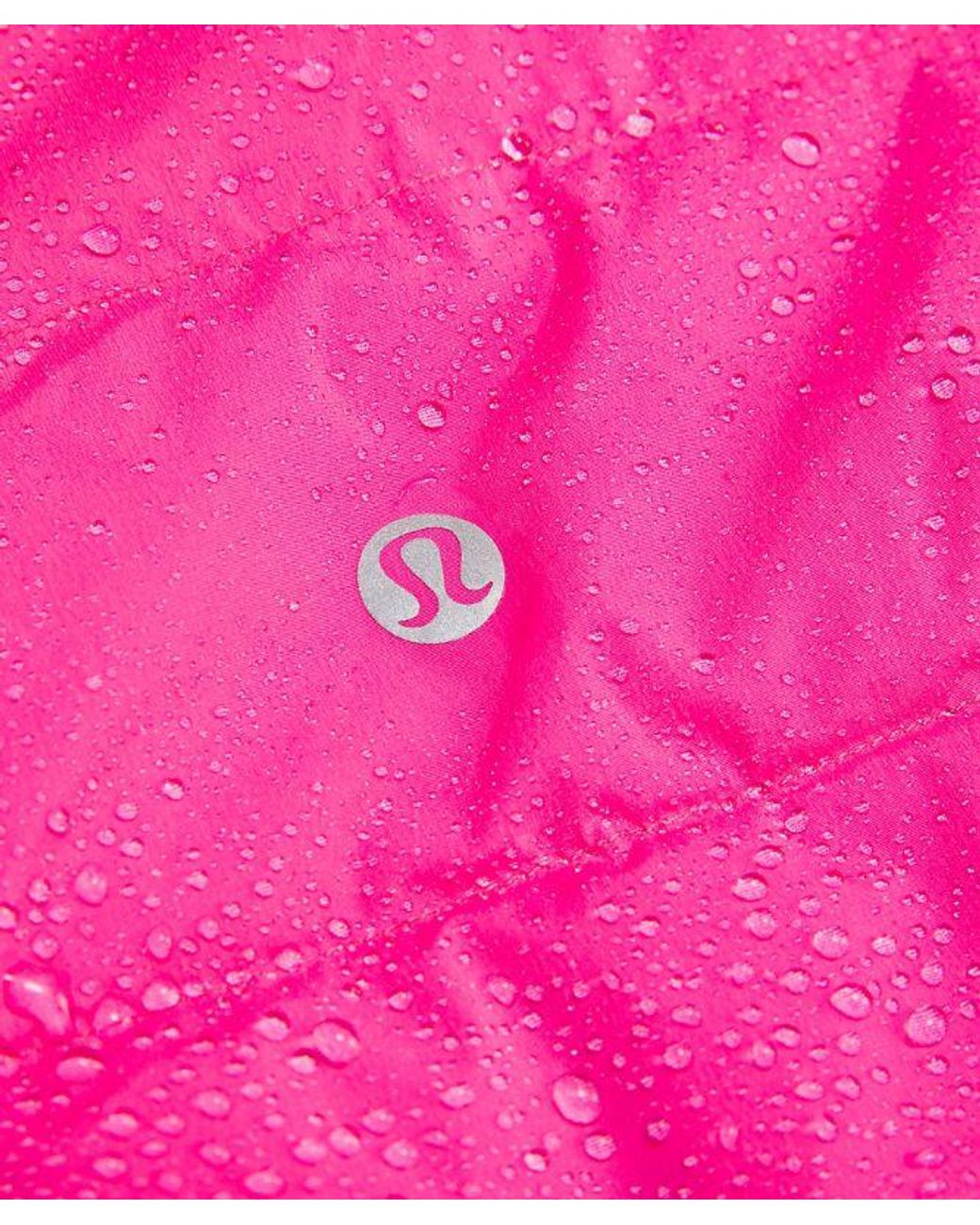 lululemon athletica Pink – Down For It All Jacket – /Neon – Size 12