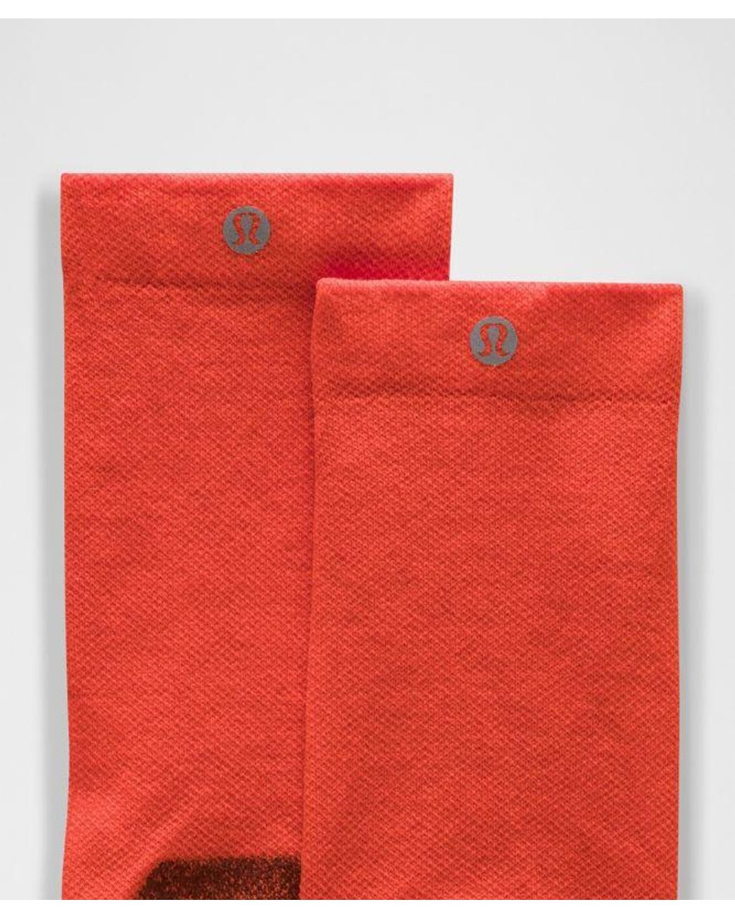 lululemon athletica Red Power Stride Cushion Crew Socks