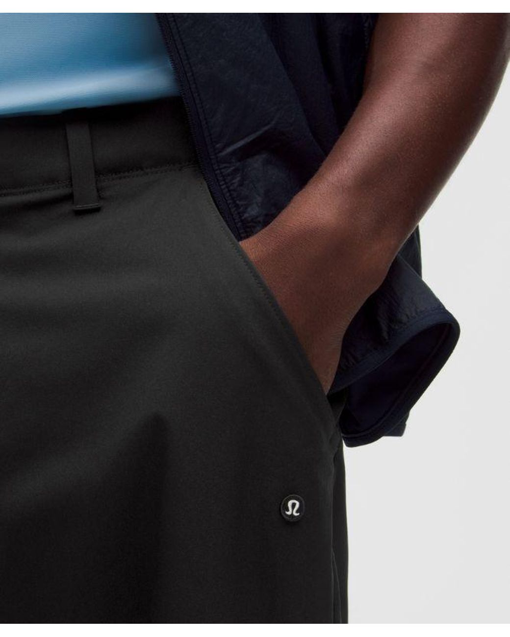 lululemon athletica Black – Stretch Relaxed-Fit Golf Trousers Regular – – Size 12 for men