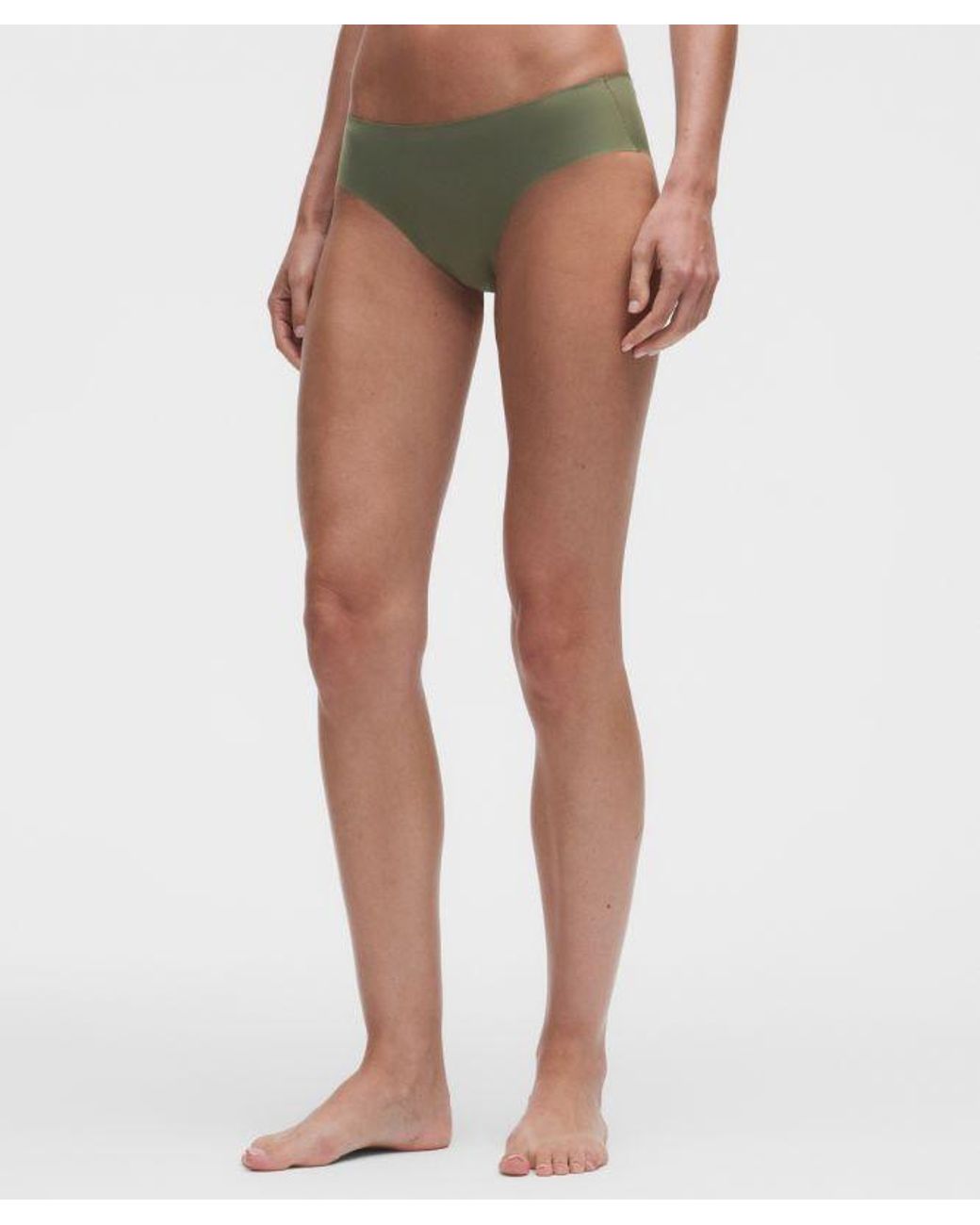 lululemon athletica Black – Invisiwear Mid-Rise Bikini Underwear 3 Pack – – Size Large