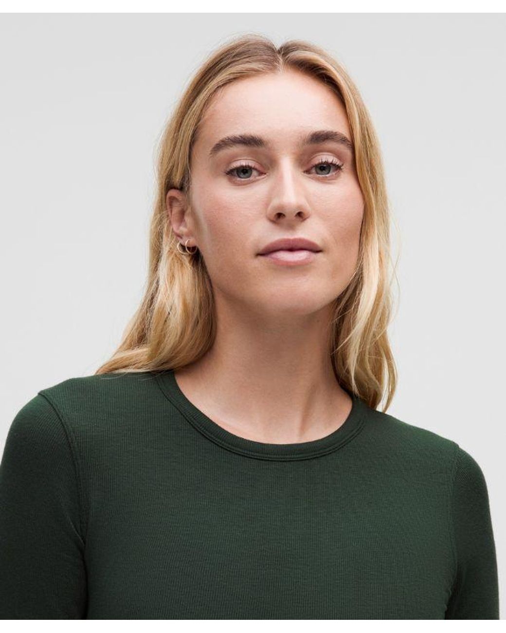 lululemon athletica Green Hold Tight Long-Sleeve Shirt