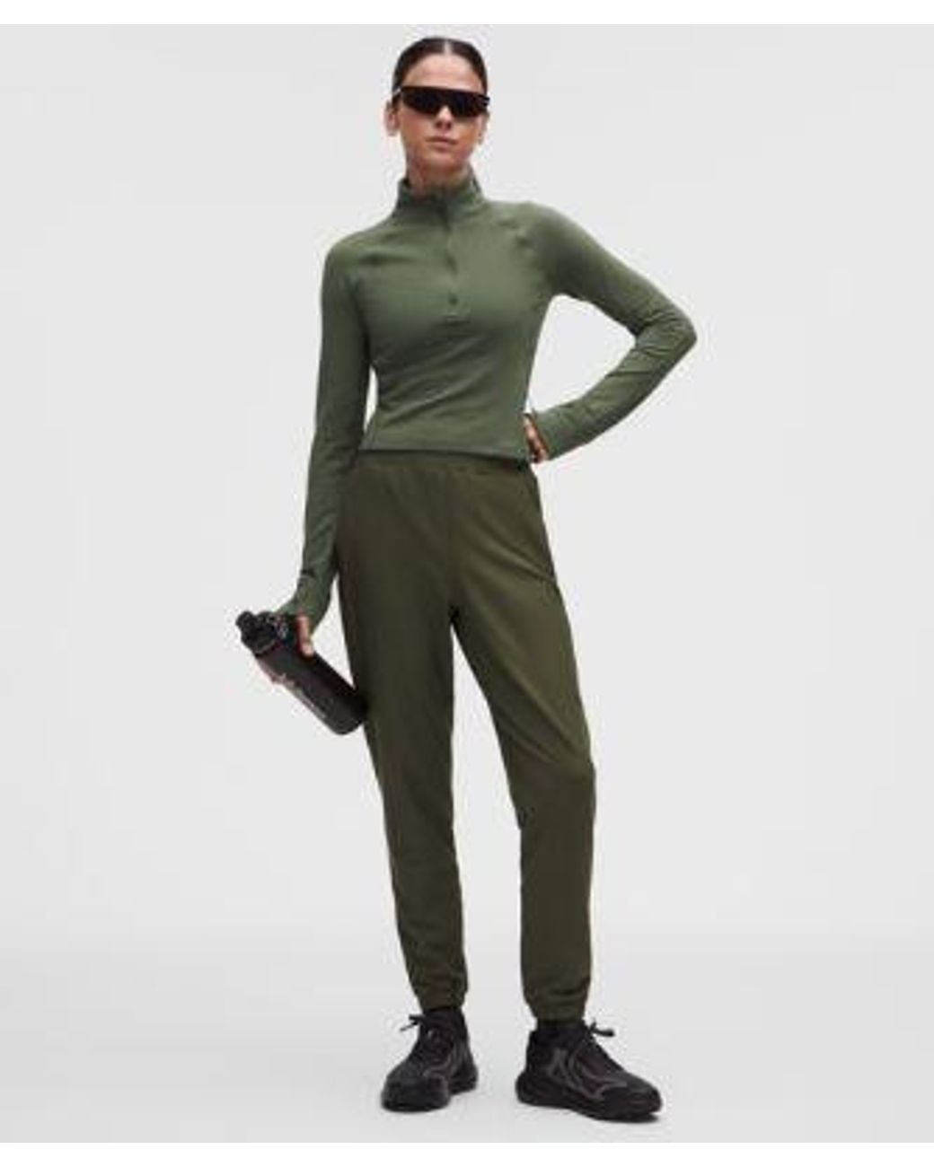 lululemon athletica Green Adapted State High-Rise Fleece Jogger