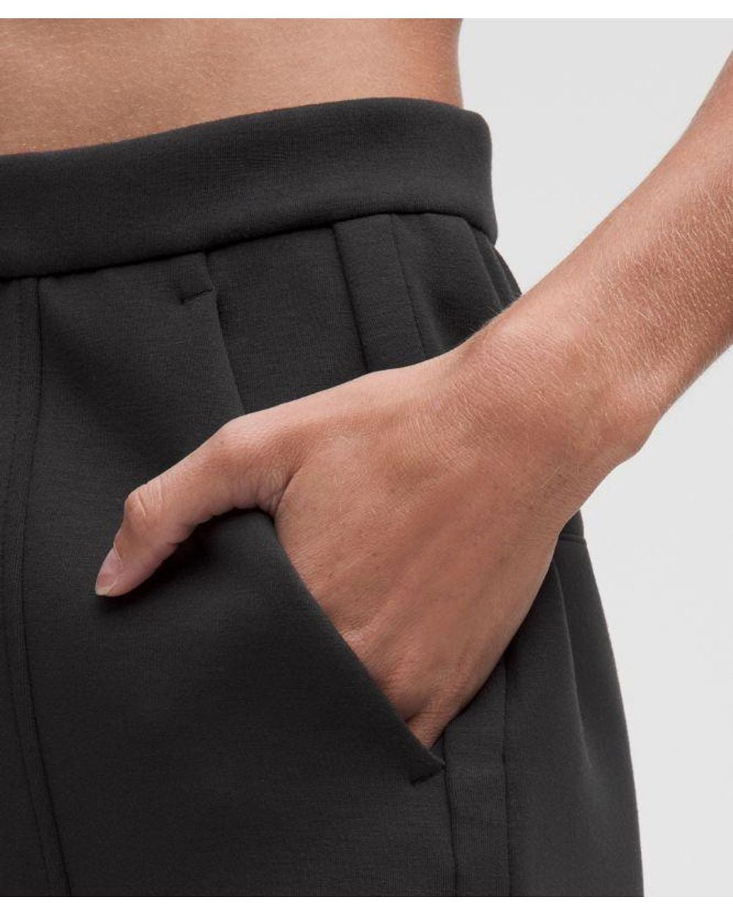 lululemon athletica Black Smooth Spacer High-Rise Short 5"