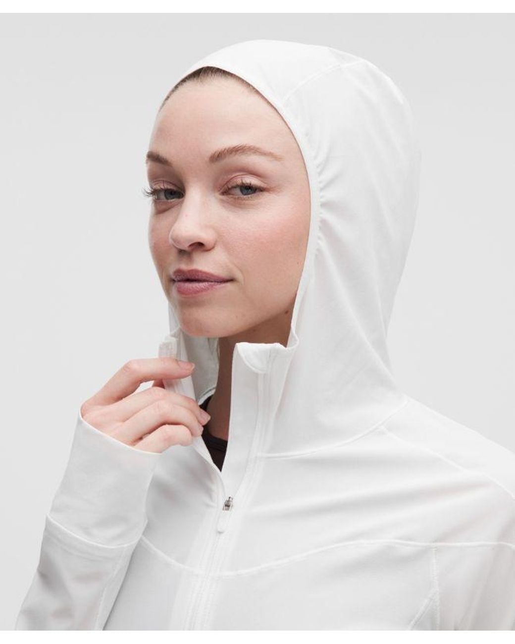 lululemon athletica White Mist Over Windbreaker