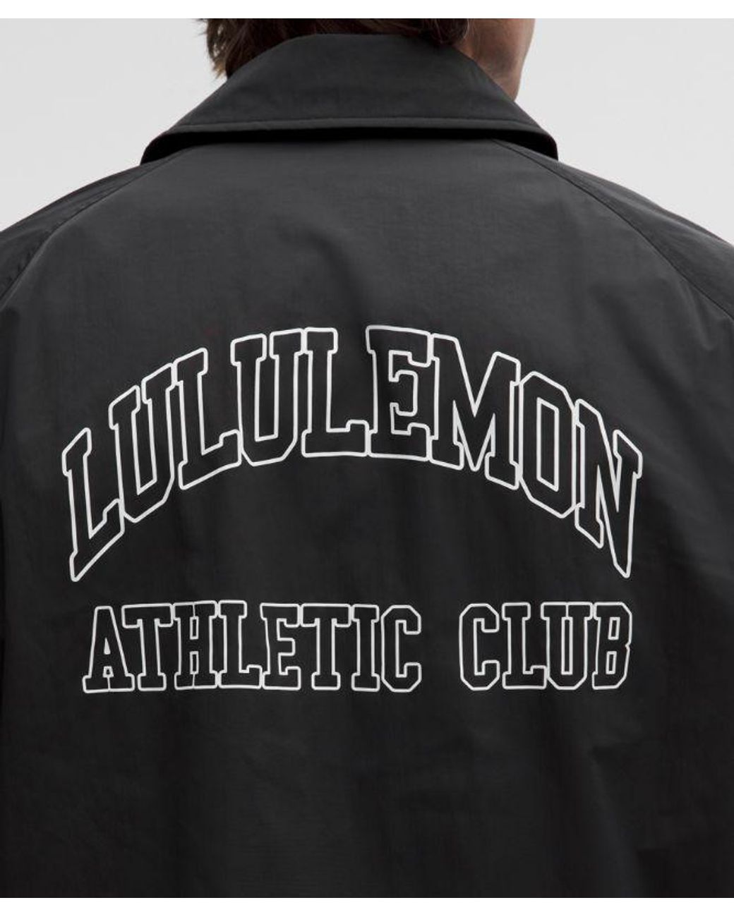 lululemon athletica Black Coaches Jacket for men