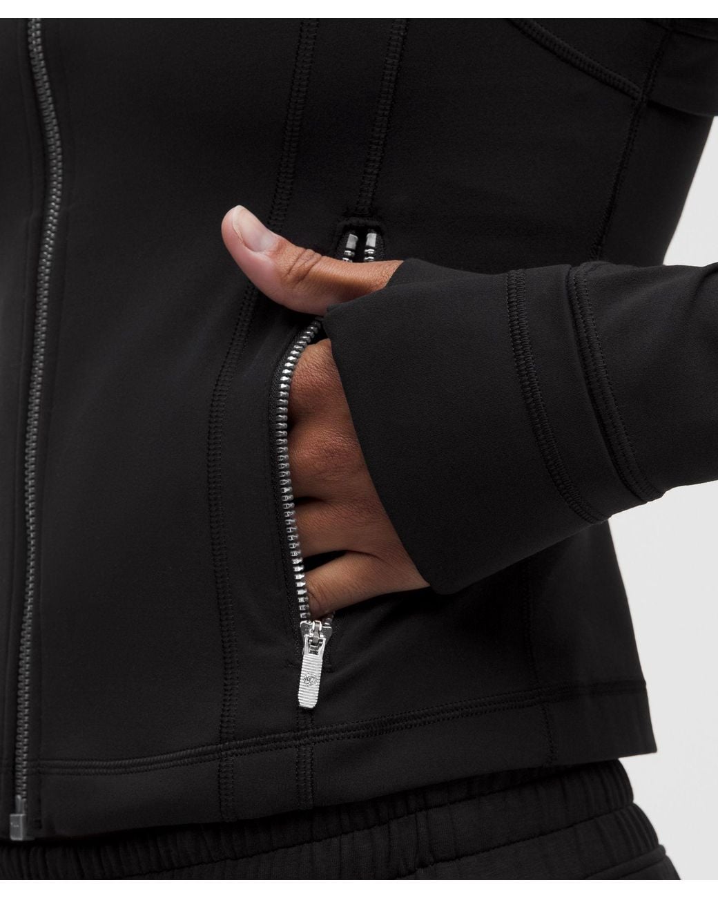 lululemon athletica Black Define Cropped Jacket