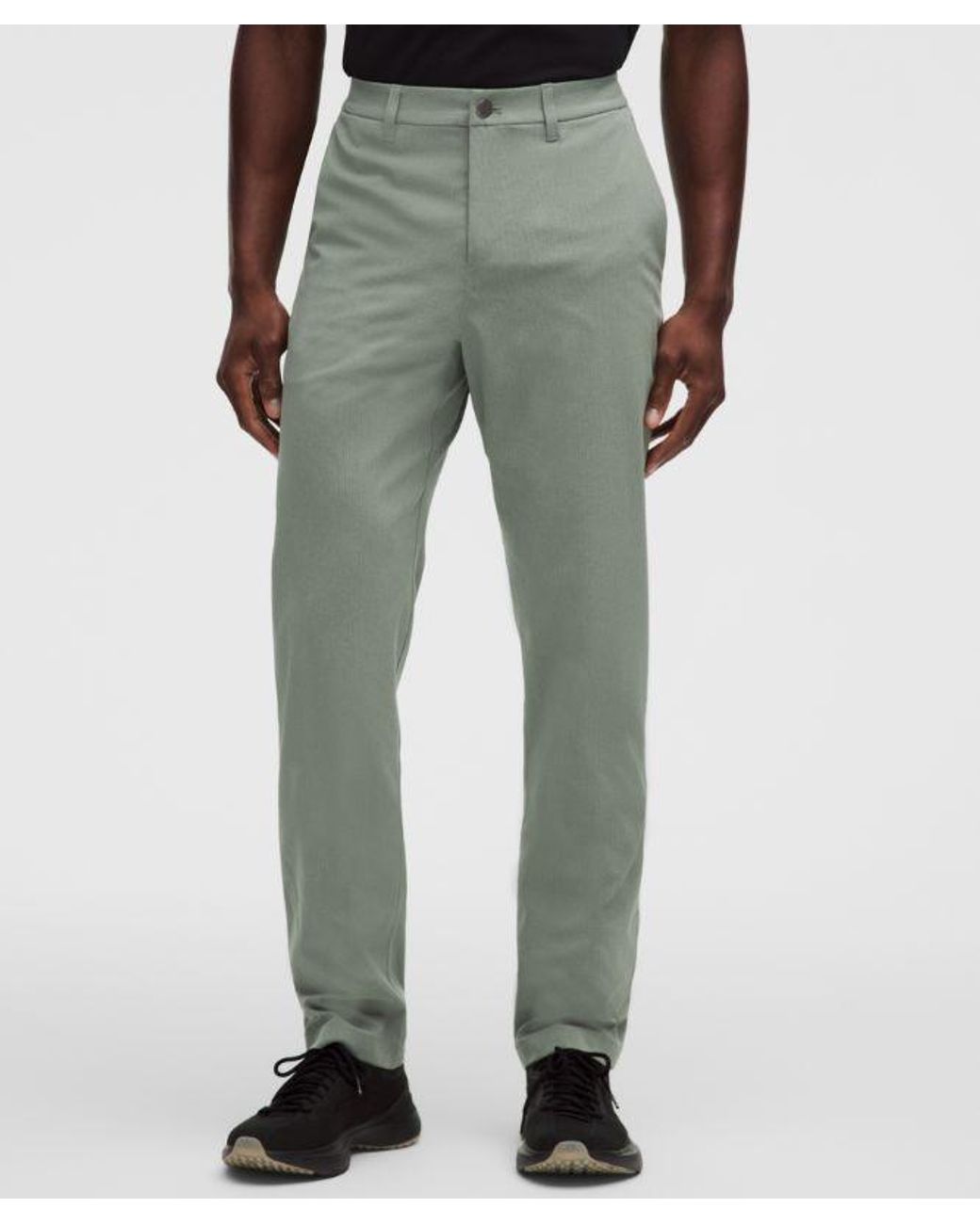 lululemon athletica Black – Abc Classic-Fit Trousers 32L – /Pastel – Size 12 for men