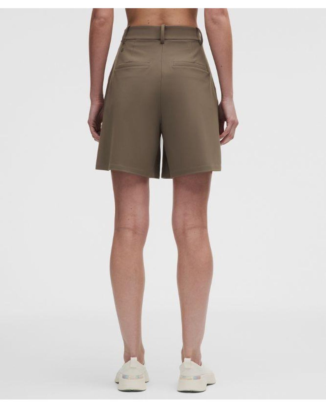 lululemon athletica Natural Daydrift Pleated High-Rise Short 7"