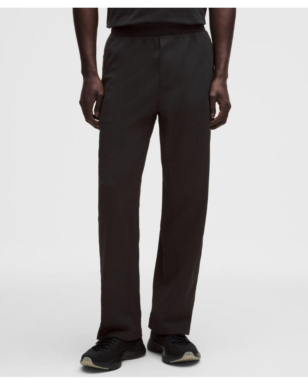 lululemon athletica Black Pique Relaxed-Fit Track Pant for men