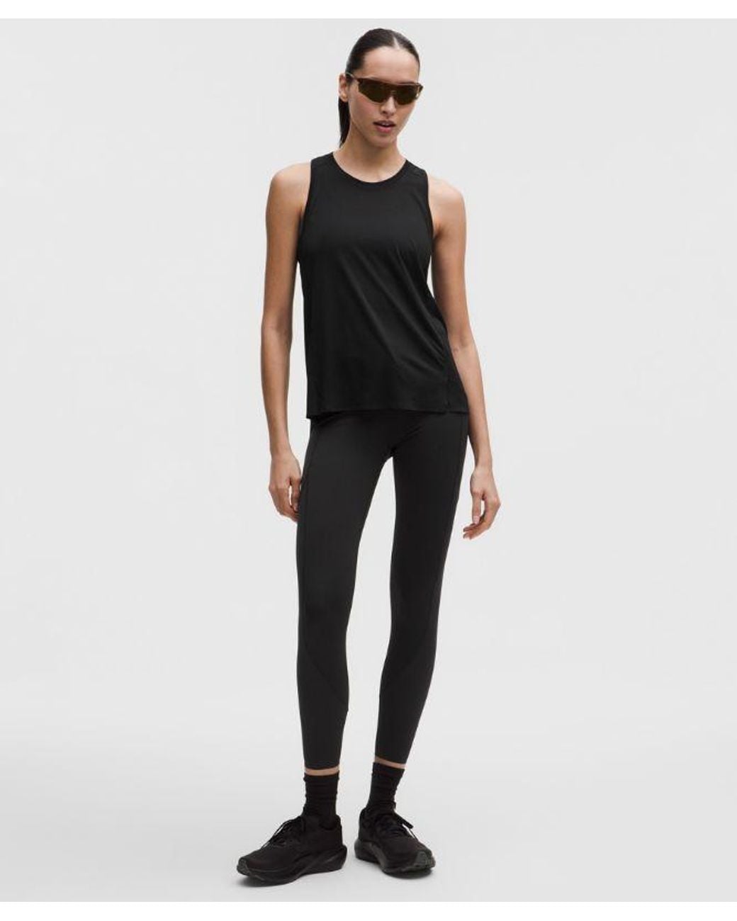 lululemon athletica Black Fast And Free Singlet