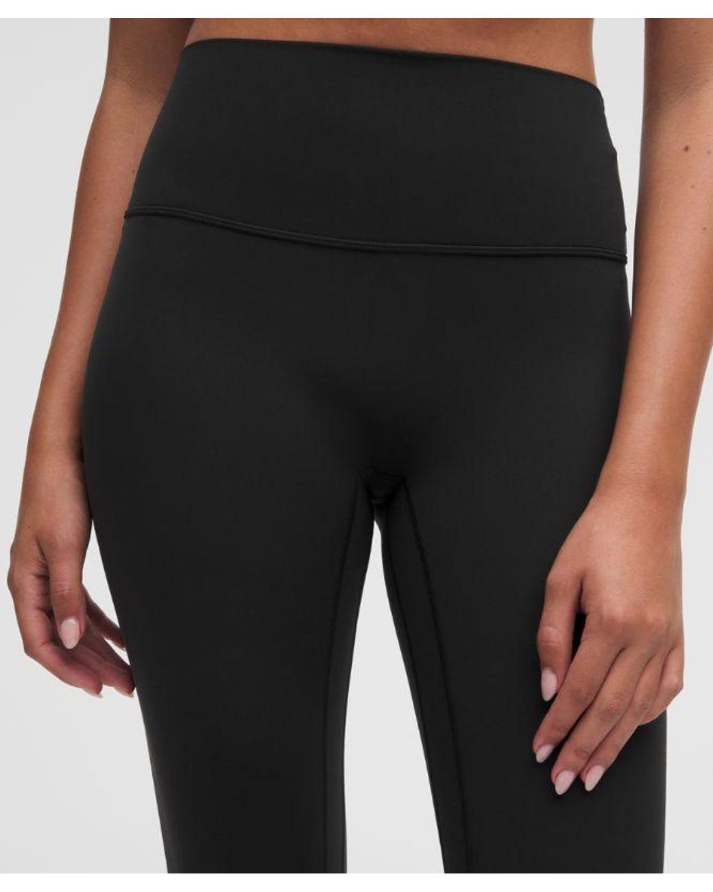 lululemon athletica Black – Align No Line High-Rise Pants – 25" – – Size 4