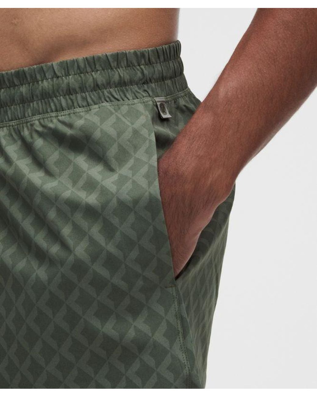 lululemon athletica Black Swim Short 7" for men