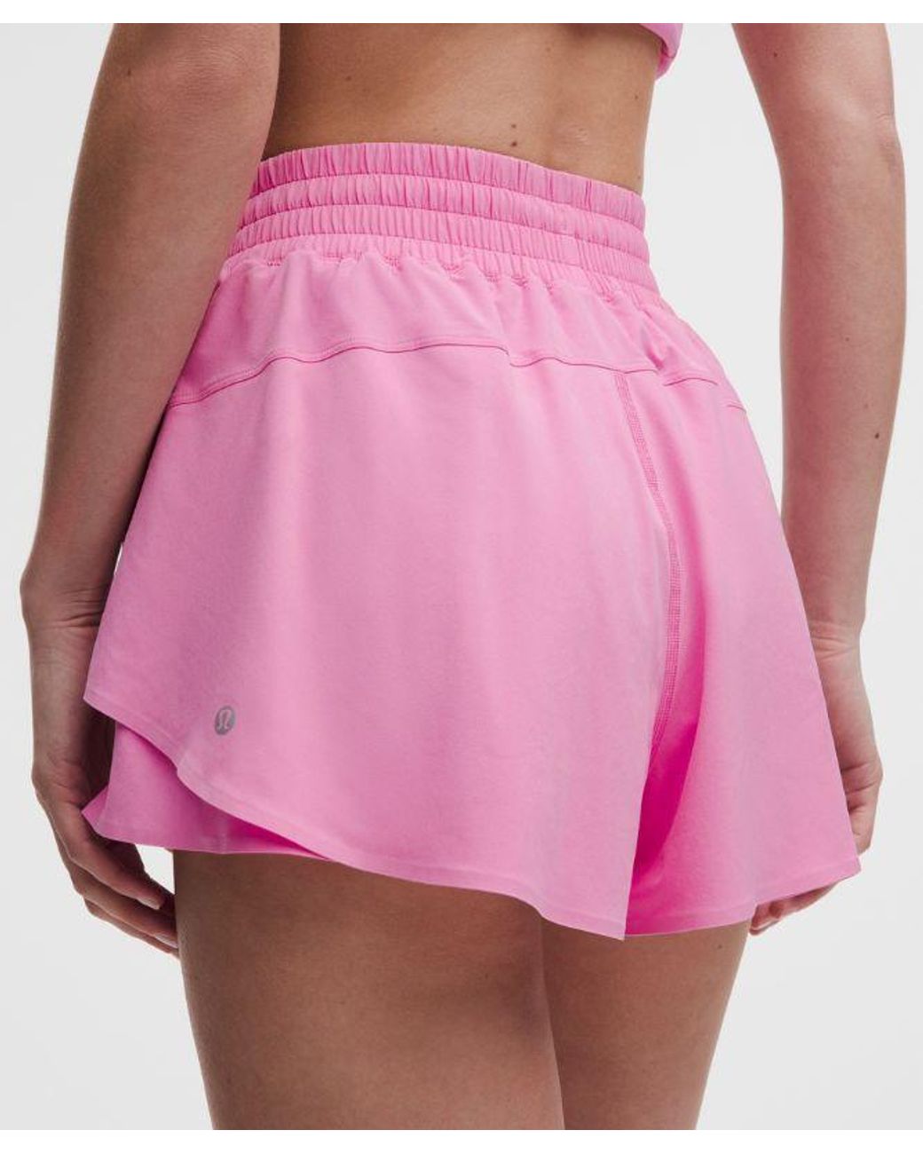 lululemon athletica Pink Shake It Out High-Rise Running Short 2.5"