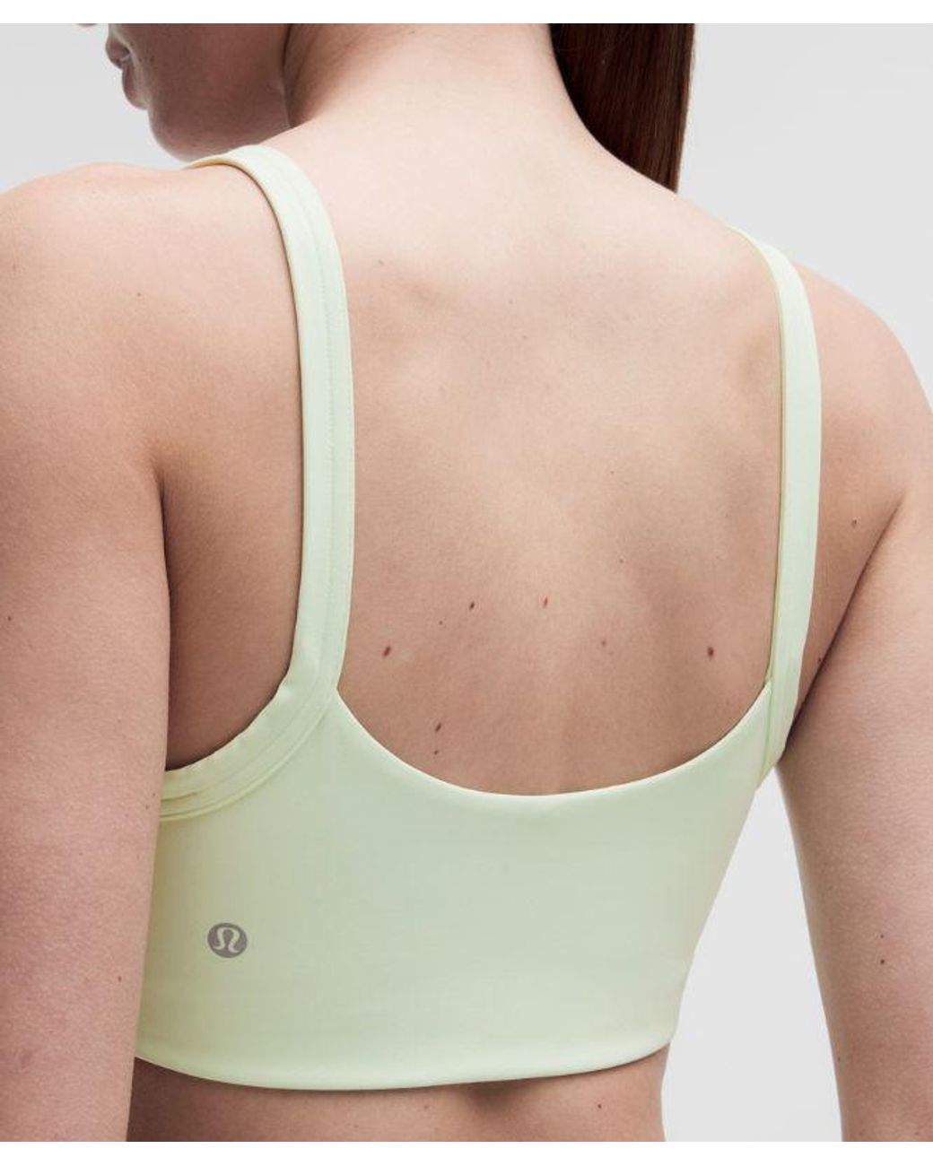 lululemon athletica Green – Straight-Strap Sports Bra Light Support, B/C Cup – /Pastel – Size Large