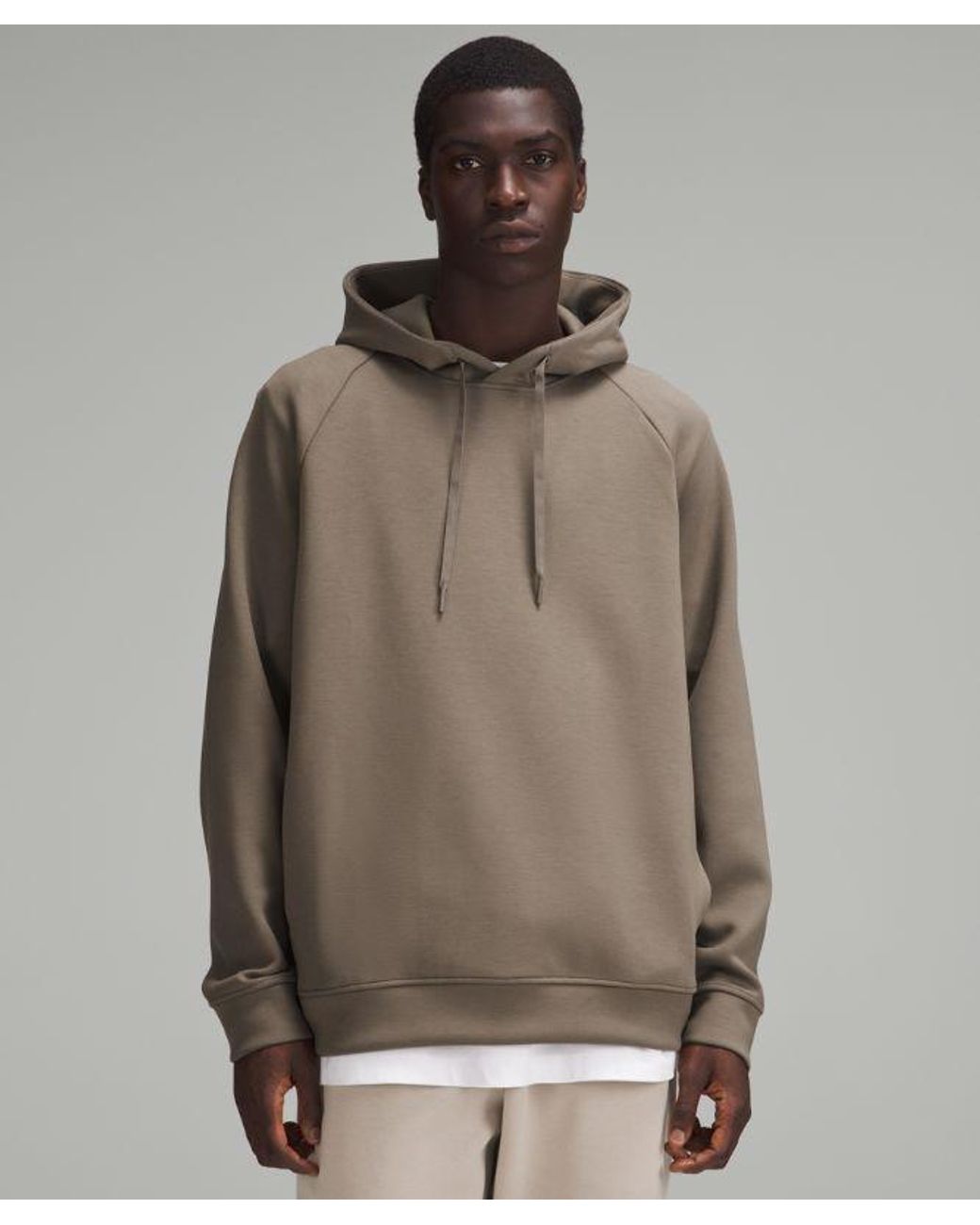 lululemon athletica Brown – Smooth Spacer Classic-Fit Pullover Hoodie – – Size Large for men