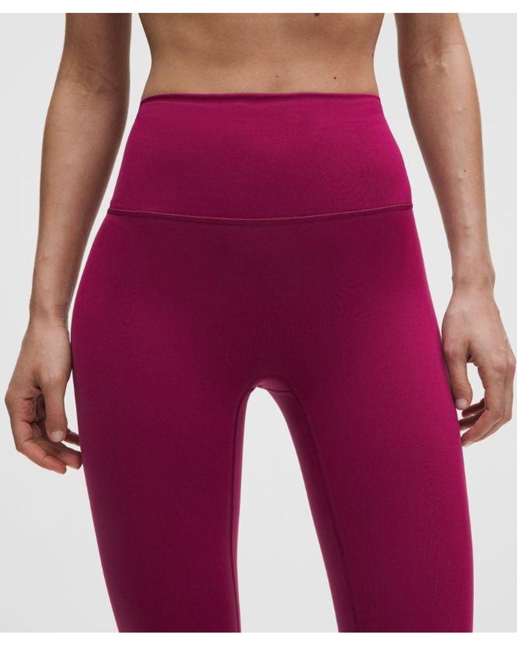 lululemon athletica Red – Wunder Train No Line High-Rise Tight Leggings – 25" – – Size 14
