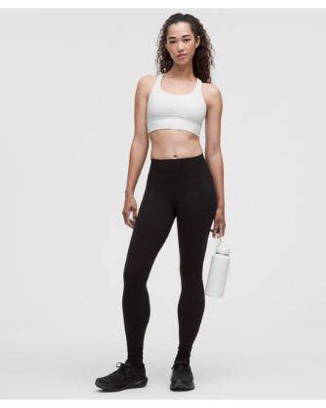 lululemon athletica White Energy Bra Medium Support, B-D Cups