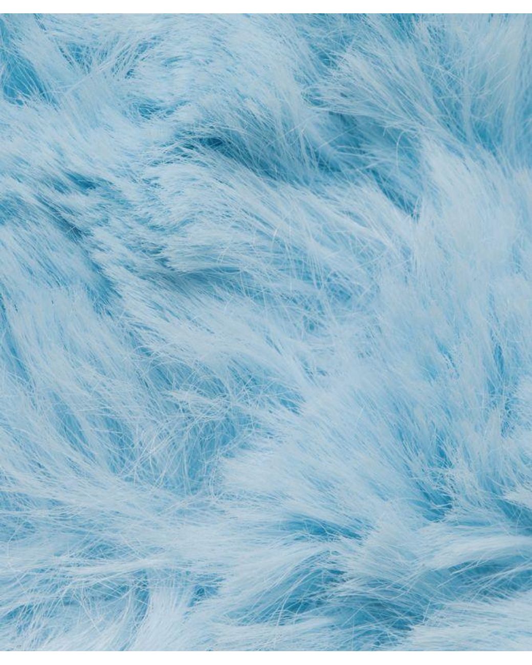 lululemon athletica Blue – Restfeel Faux Fur Slides – – Size 14