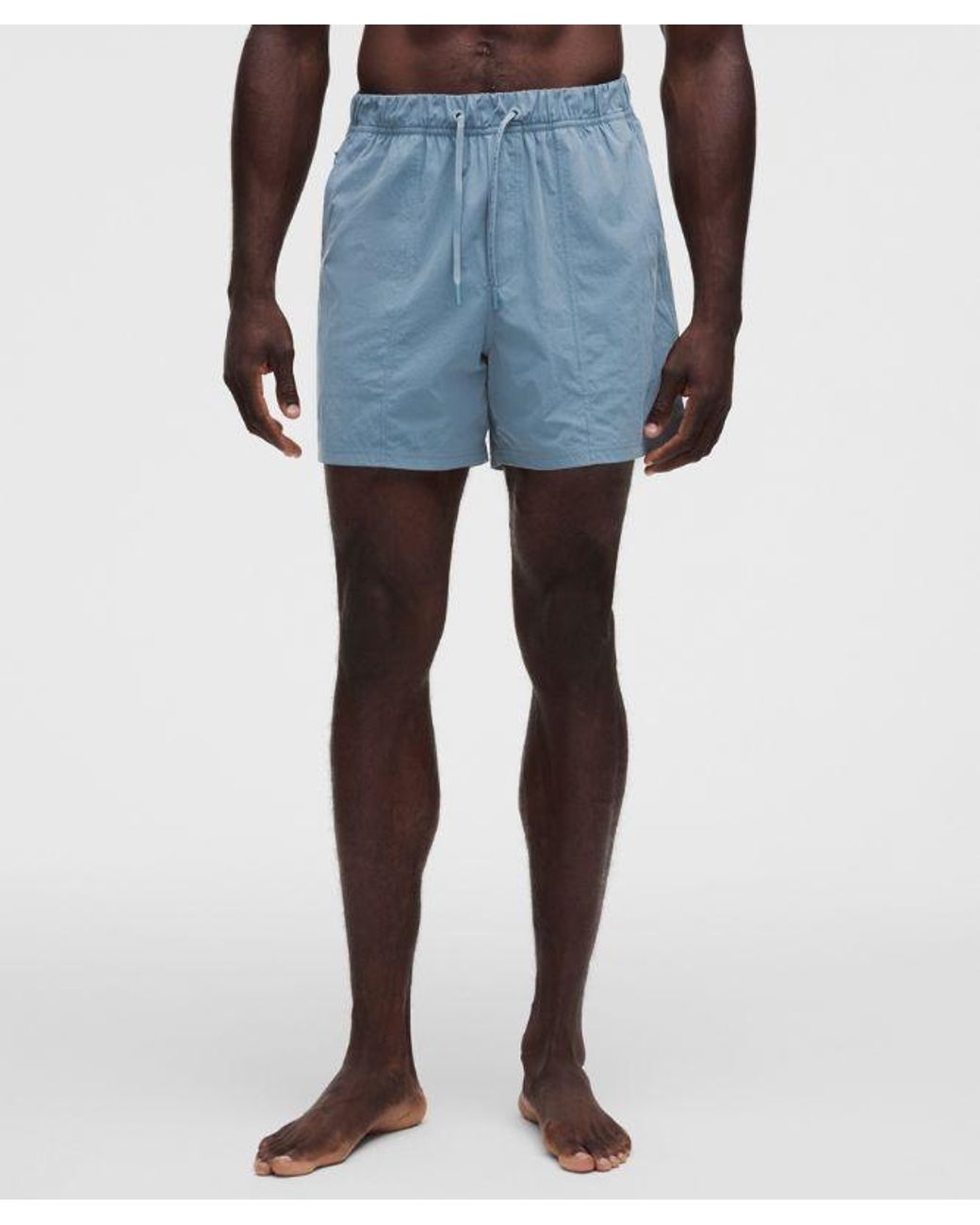 lululemon athletica Blue Beach To Trail Lined Short 5" for men