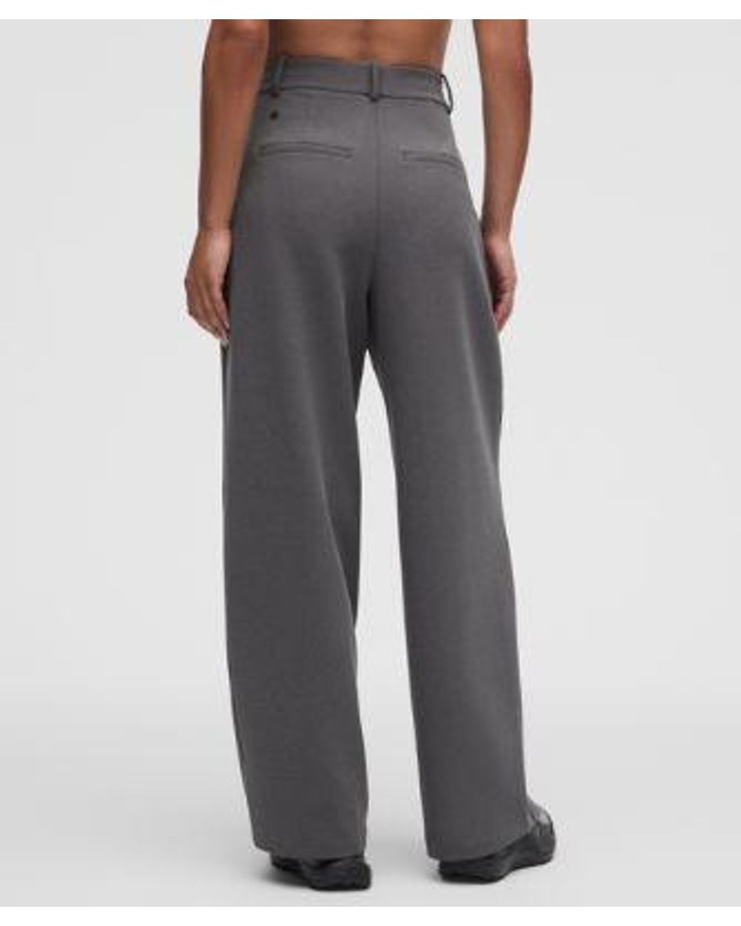 lululemon athletica Black – Daydrift High-Rise Wide-Leg Trousers Regular Twill – – Size Large