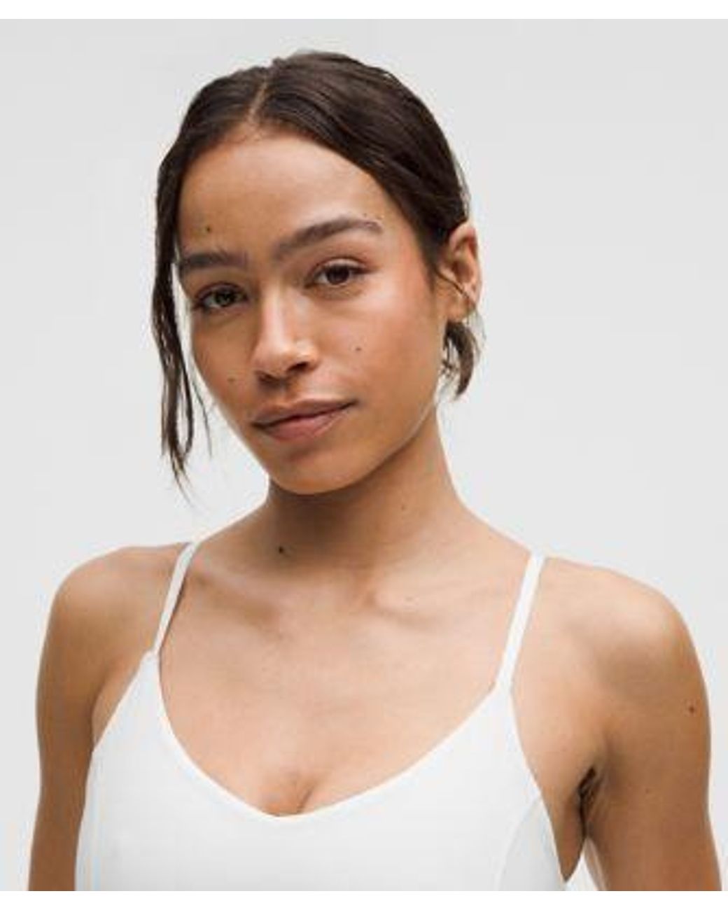 lululemon athletica White Align Waist-Length Cami Tank Top