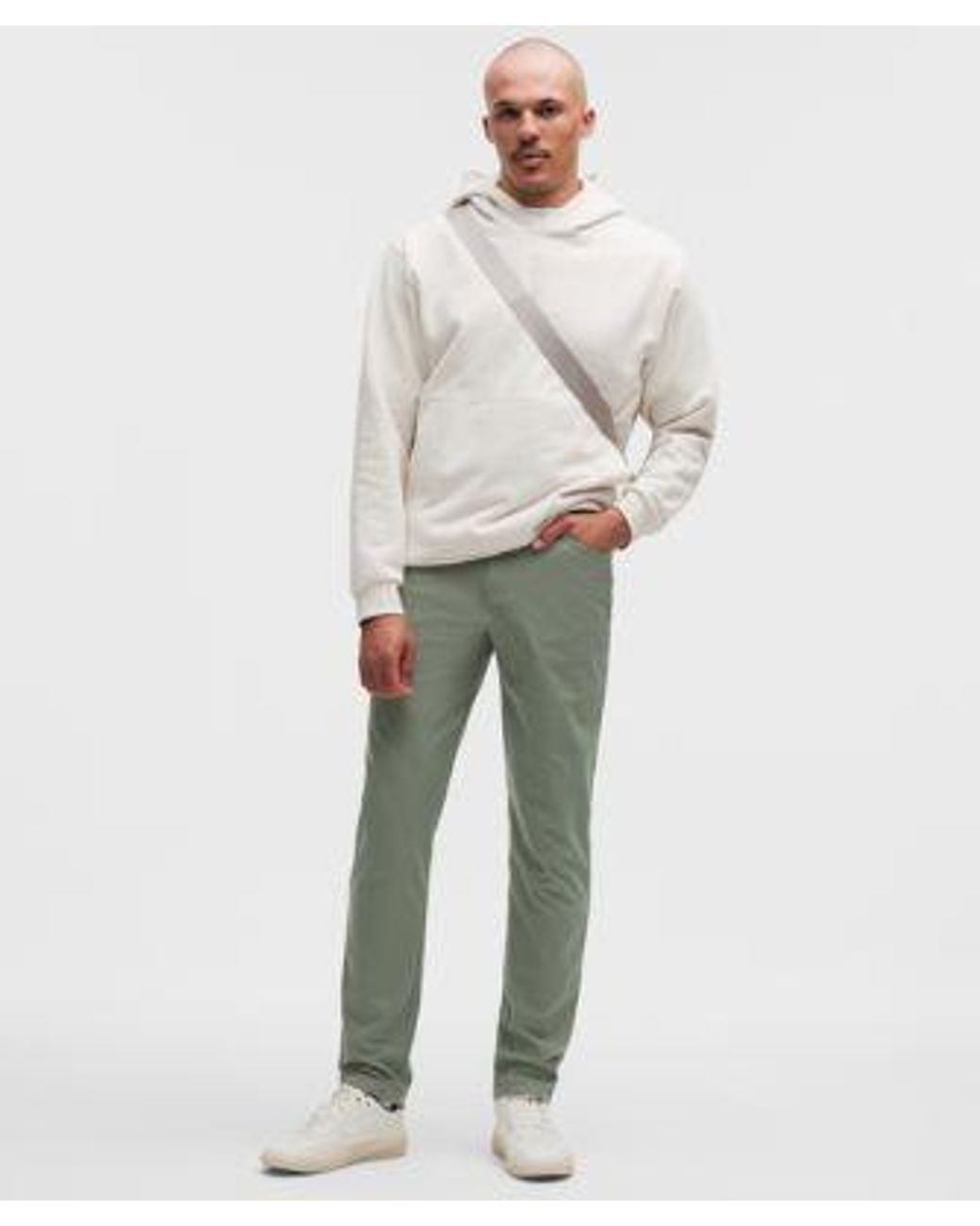 lululemon athletica Natural Abc Classic-Fit 5 Pocket Pant 30L for men