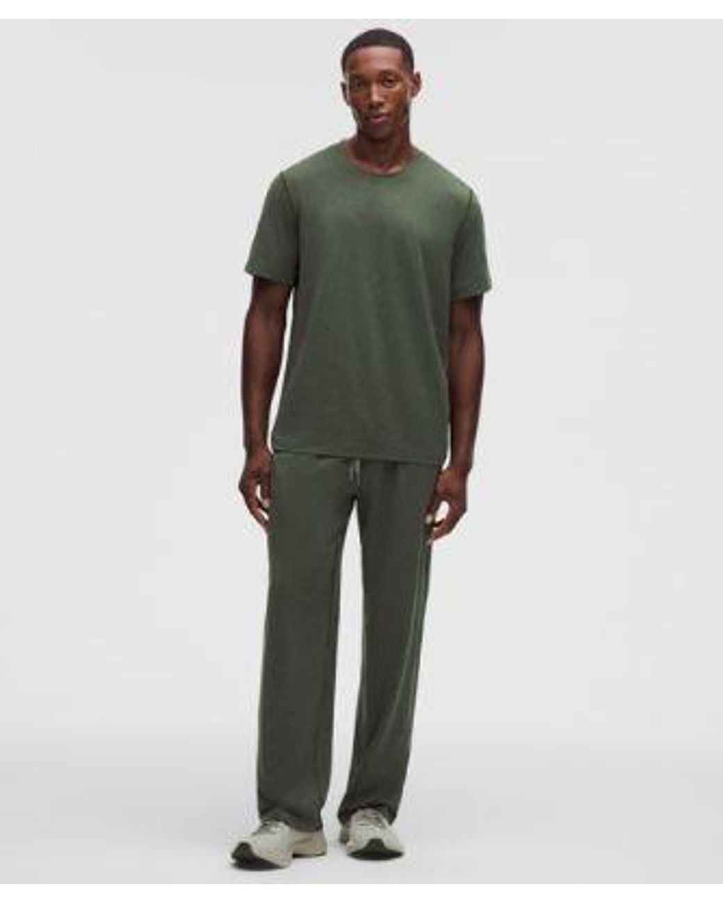 lululemon athletica Green Soft Jersey Short-Sleeve Shirt for men