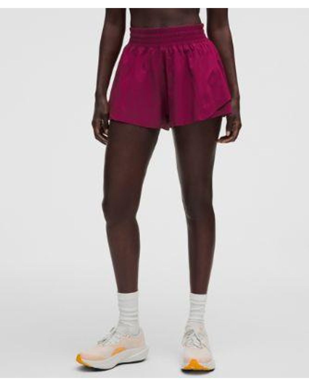lululemon athletica Pink Shake It Out High-Rise Running Short 2.5"