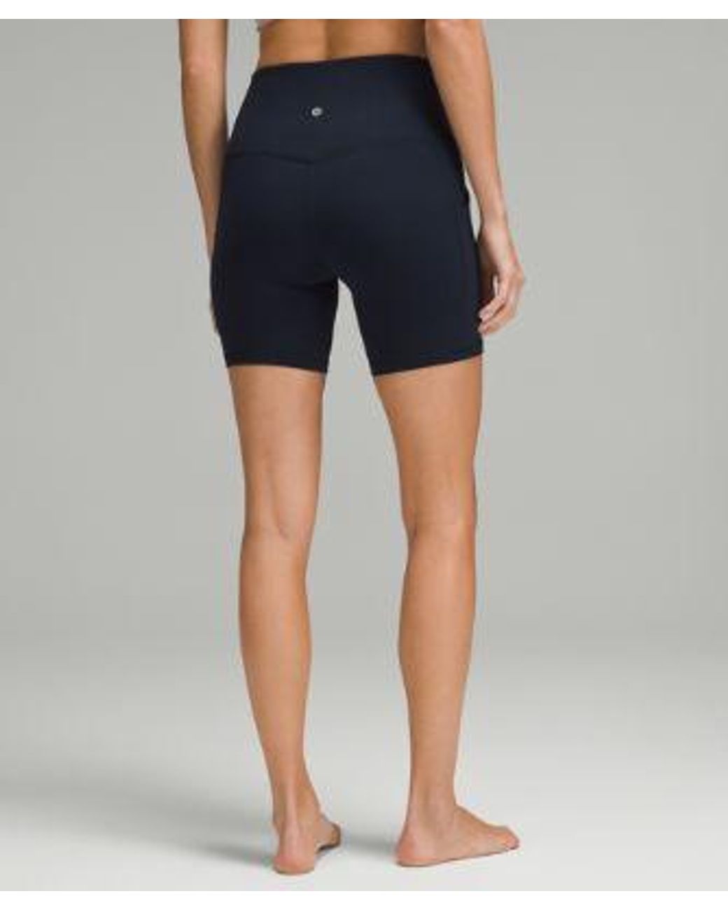 lululemon athletica Align High-rise Yoga Shorts With Pockets - 6" - Color Blue - Size 18