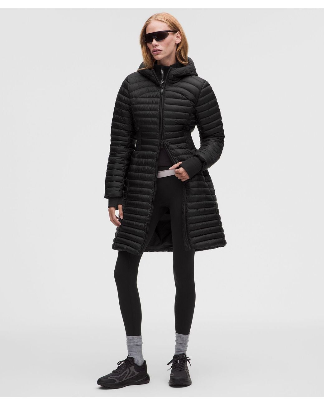lululemon athletica Black Dna Down Long Jacket