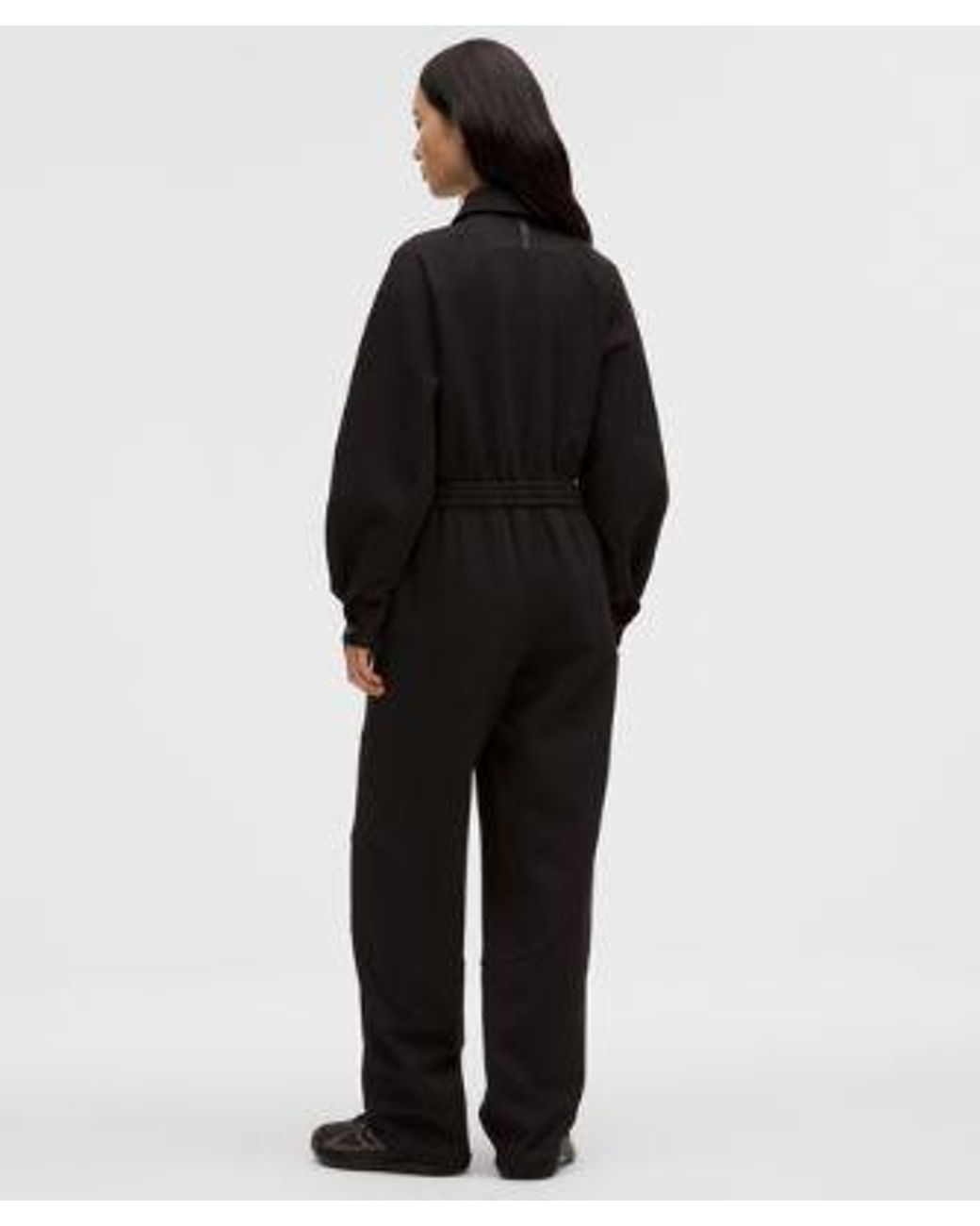 lululemon athletica Black – Ponte Relaxed-Fit Jumpsuit Slnsh Collection – – Size Large