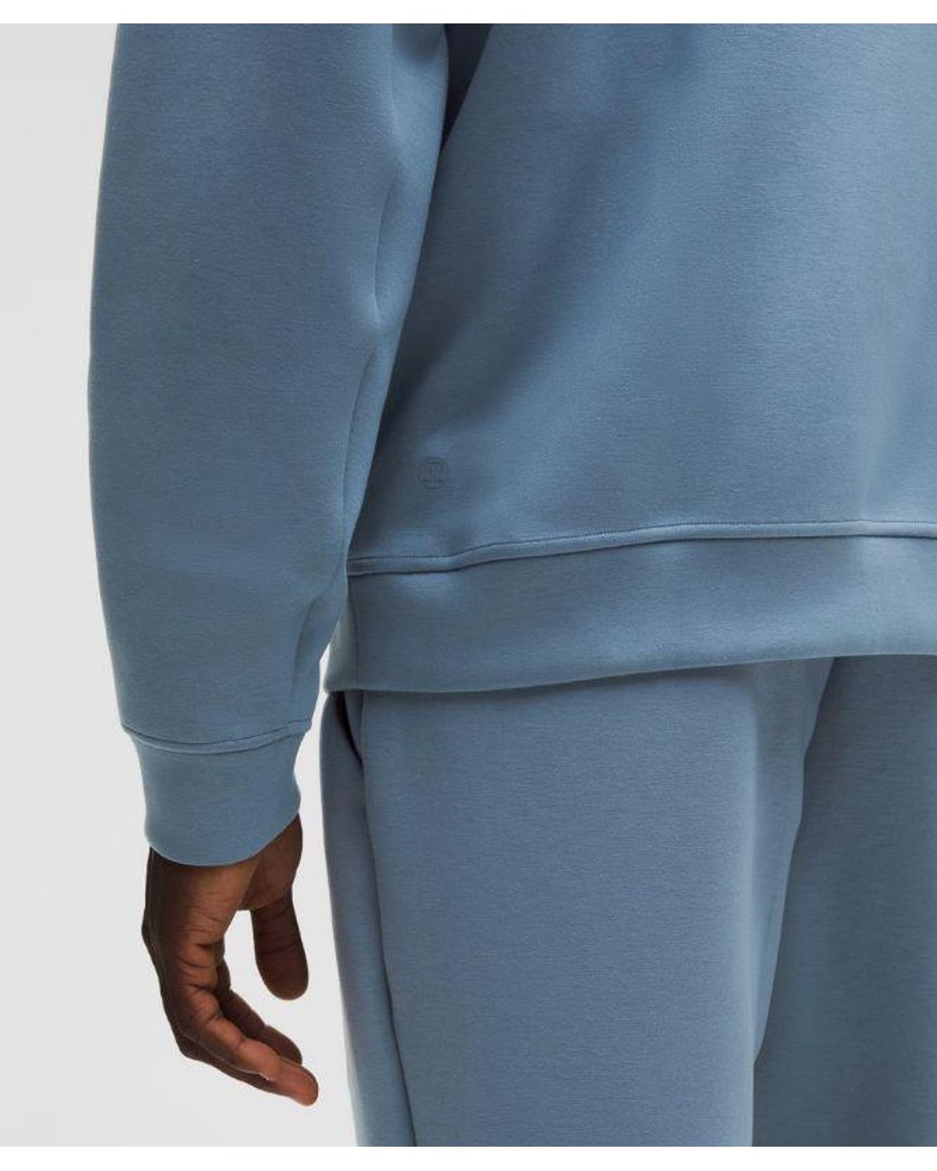 lululemon athletica Blue – Smooth Spacer Quarter Zip – – Size Large for men