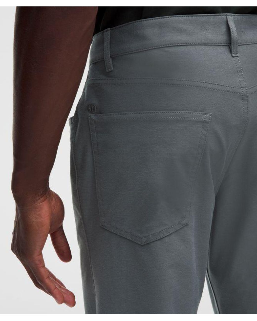 lululemon athletica Gray Easyfive Classic-Straight Pant 32L for men