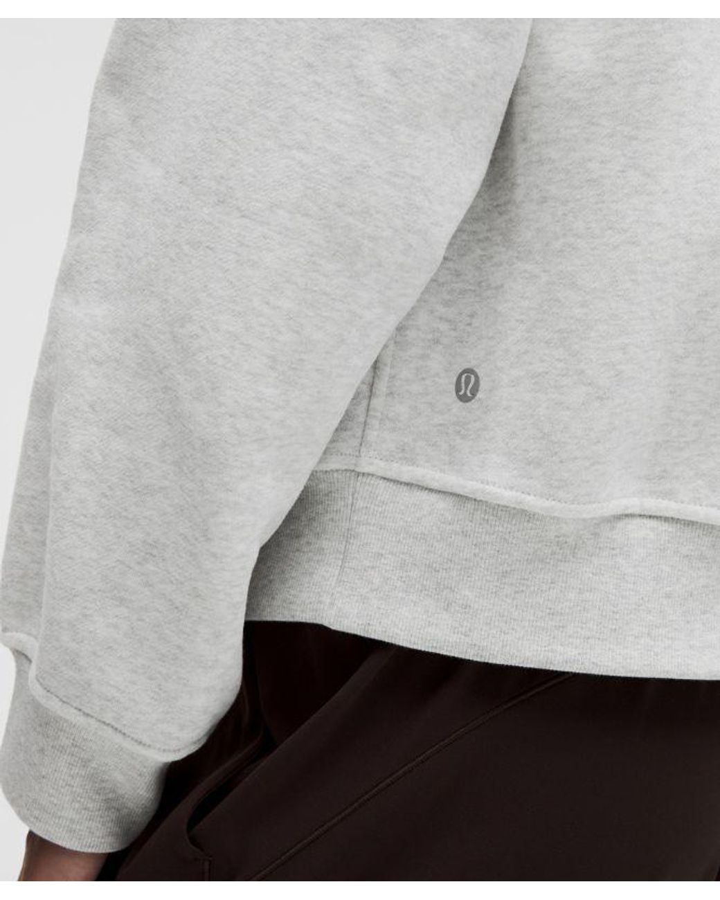 lululemon athletica White Steady State Superloft Full Zip Hoodie