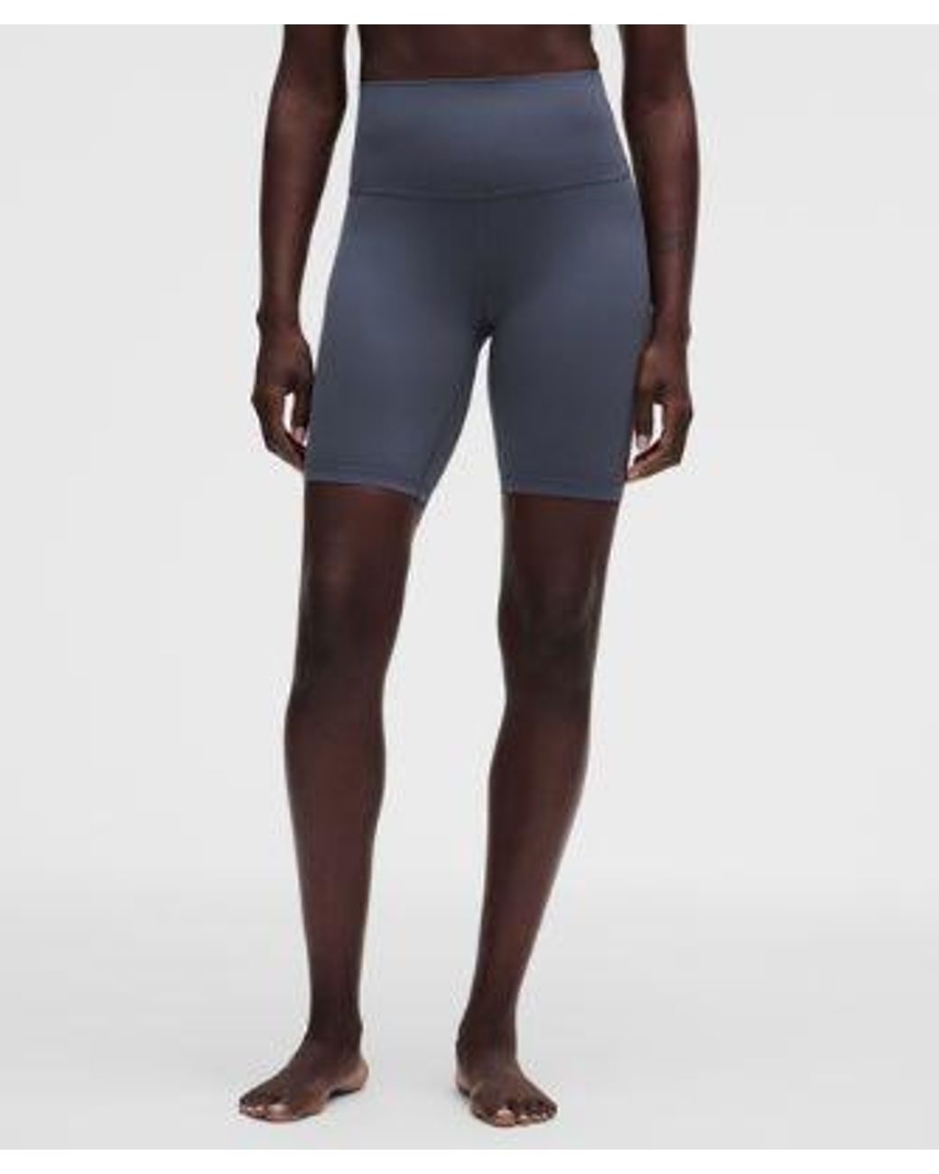 lululemon athletica Blue – Align High-Rise Shorts – 8" – – Size 4