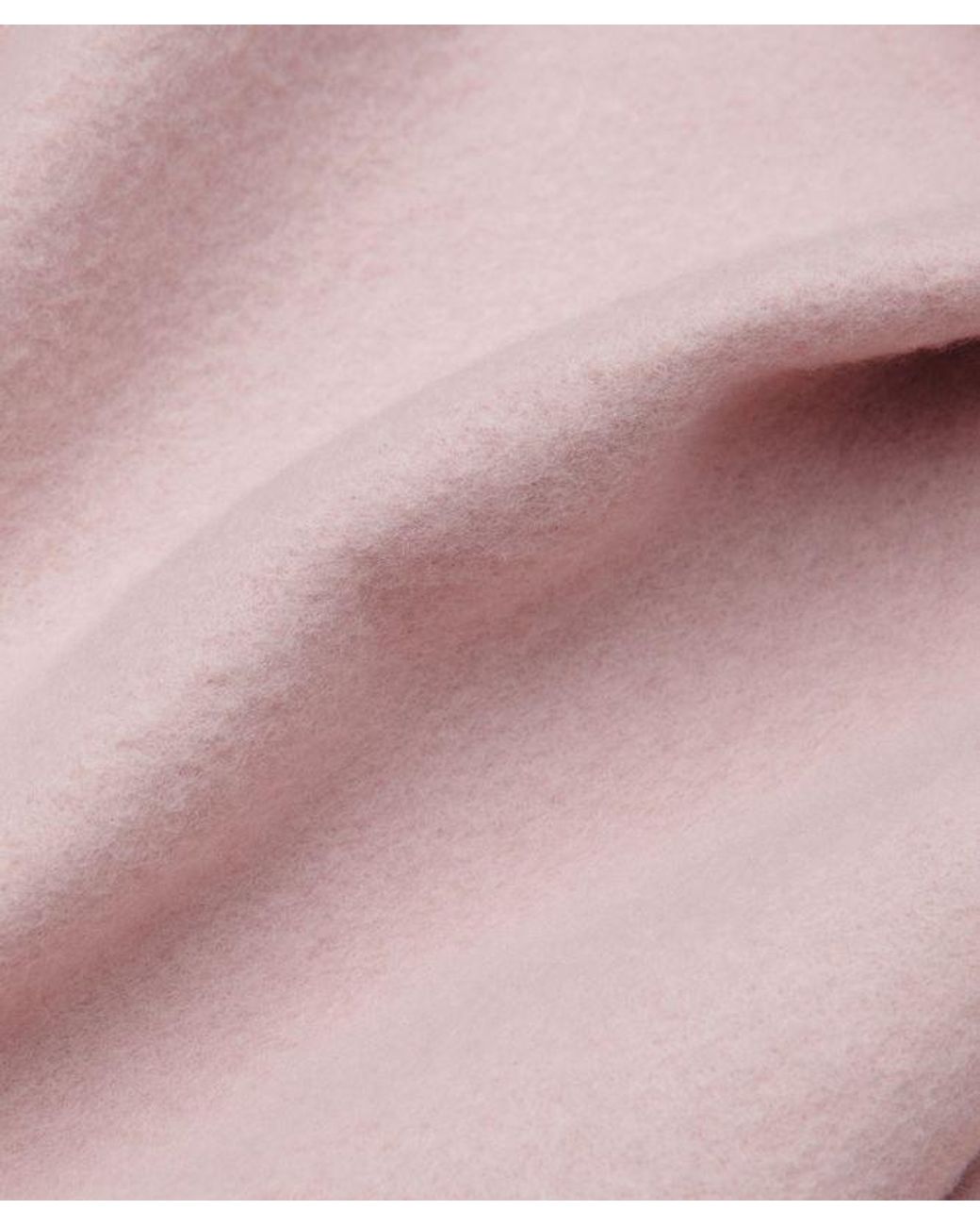lululemon athletica Pink – Perfectly Oversized Fleece Crew Sweatshirt Logo – –