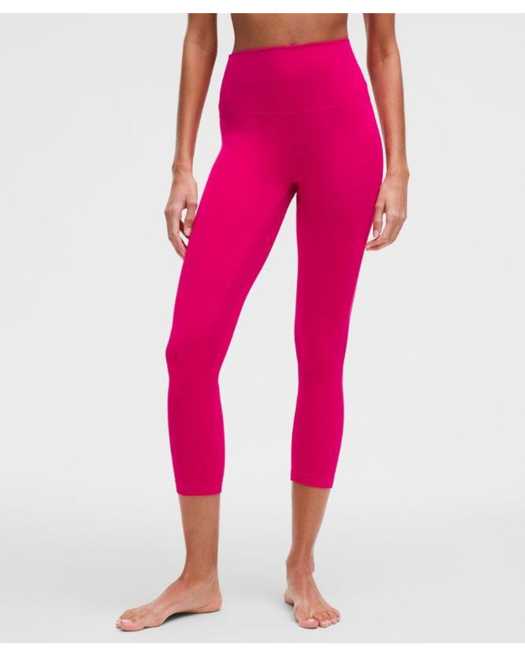 lululemon athletica Pink – Align High-Rise Crop Leggings – 23" – – Size 16