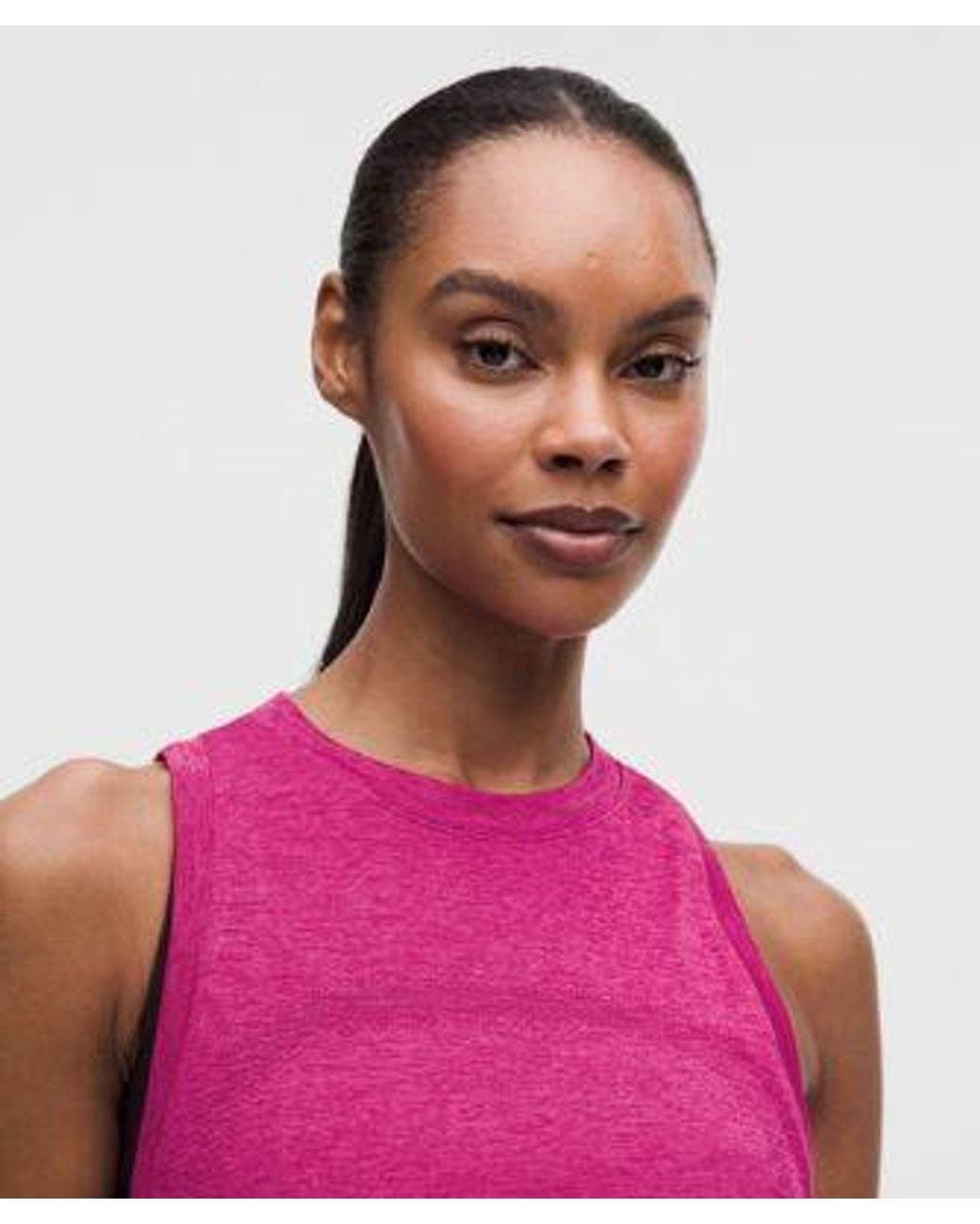 lululemon athletica Pink – Swiftly Relaxed Tank Top Hip Length – – Size 4
