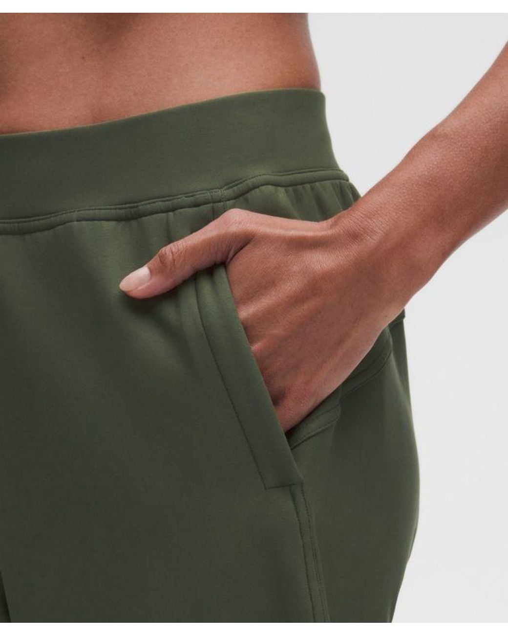 lululemon athletica Green Adapted State High-Rise Fleece Jogger