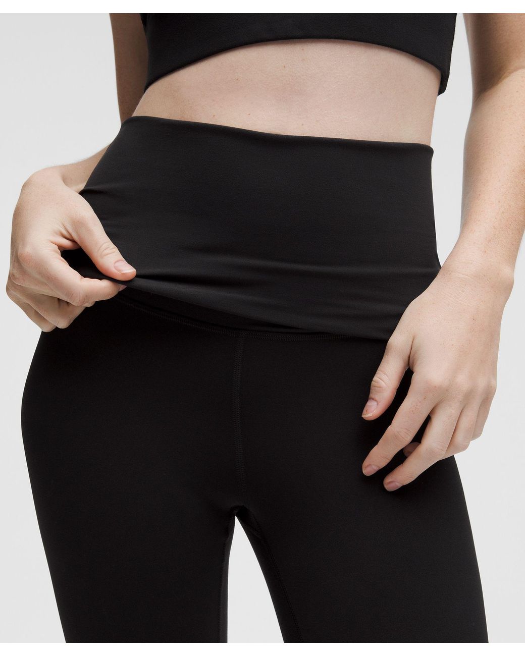 lululemon Groove Nulu Foldover-Waist Leggings 25
