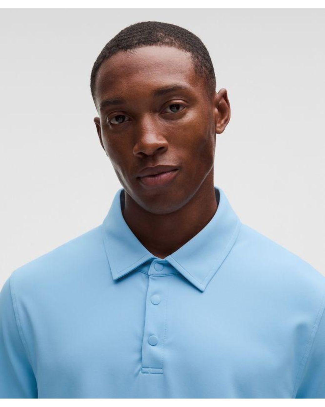 lululemon athletica Blue – Showzero Classic-Fit Polo Shirt – – Size Large for men