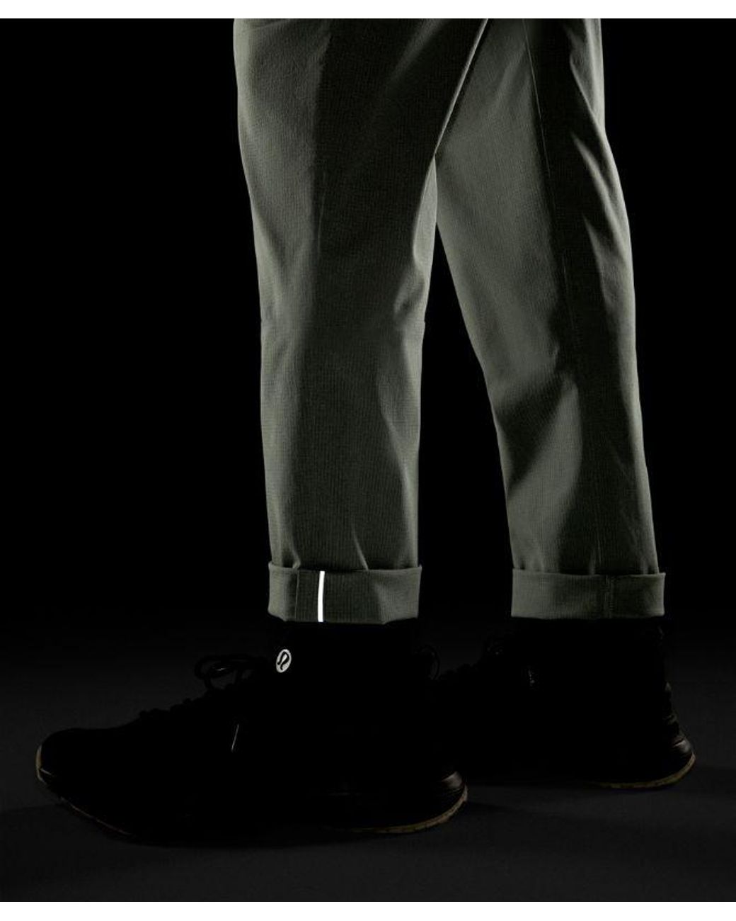 lululemon athletica Black – Abc Classic-Fit Trousers 32L – /Pastel – Size 12 for men
