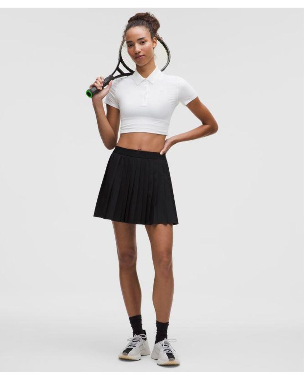 lululemon athletica White High-Rise Pleated Tennis Skirt