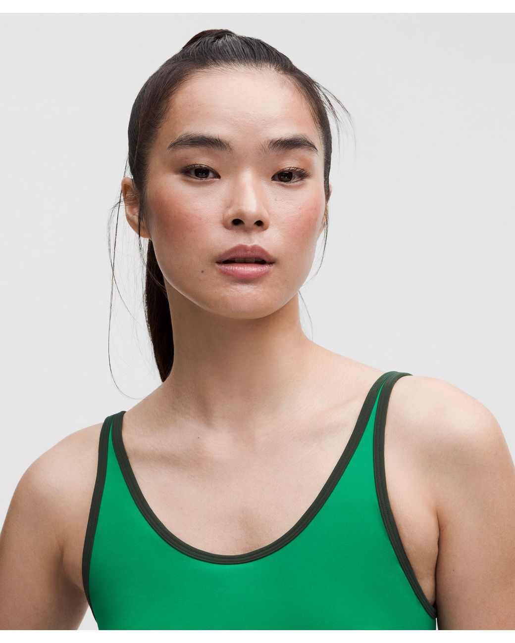 lululemon Scoop-Neck Cutout Tennis Dress in Green | Lyst