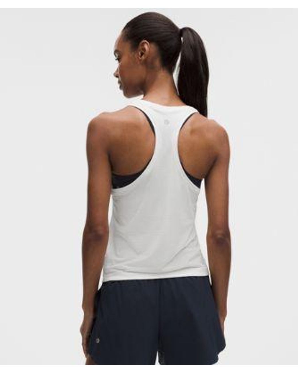 lululemon athletica White Swiftly Tech Racerback Tank Top 2.0