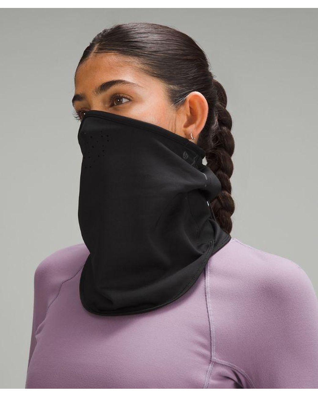 lululemon athletica Fast And Free Running Neck Warmer - Color Black - Size M/l