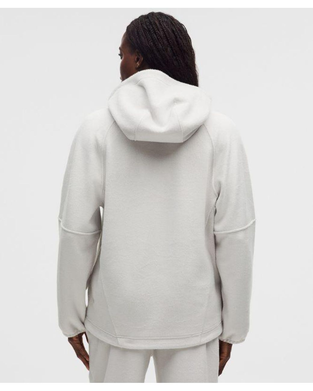 lululemon athletica Gray – Plush Velour Oversized Hoodie – – Size Medium